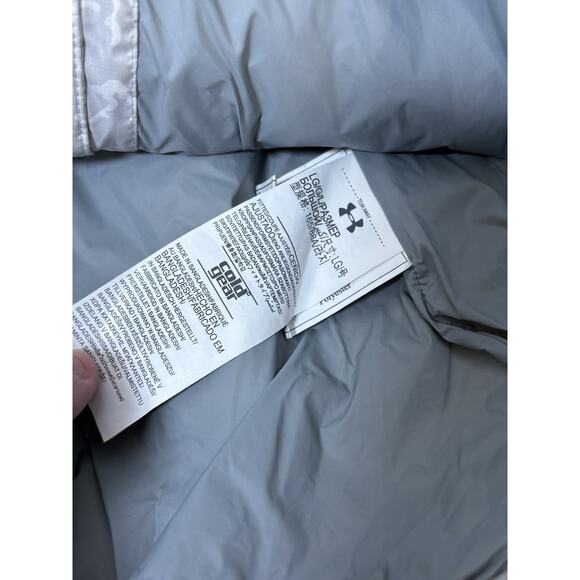 Under Armour UA Storm2 Cold Gear Vest Gray Women’s Size Large Full Zip - Picture 6 of 7